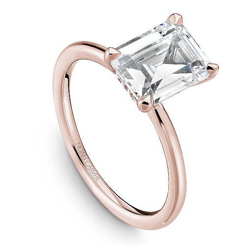 Noam Carver Engagement Ring B376-03 in 14K Rose Gold