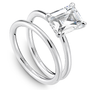 Noam Carver Engagement Ring B376-03 in 14K White Gold