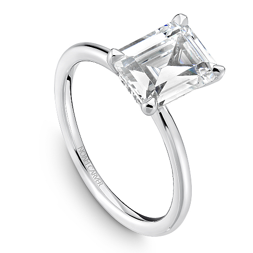 Noam Carver Engagement Ring B376-03 in 14K White Gold