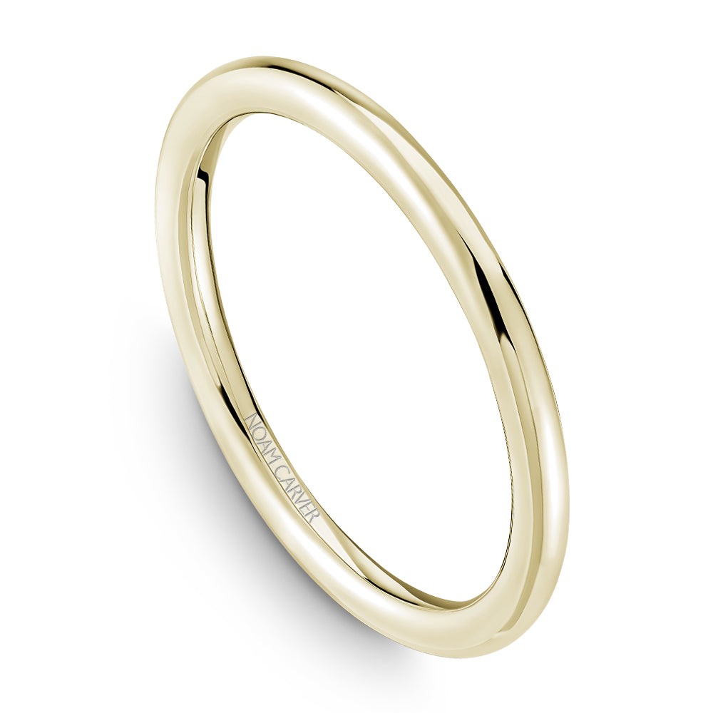 Noam Carver Matching Band B376-03 in 14K Yellow Gold