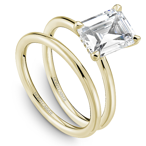 Noam Carver Engagement Ring B376-03 in 14K Yellow Gold