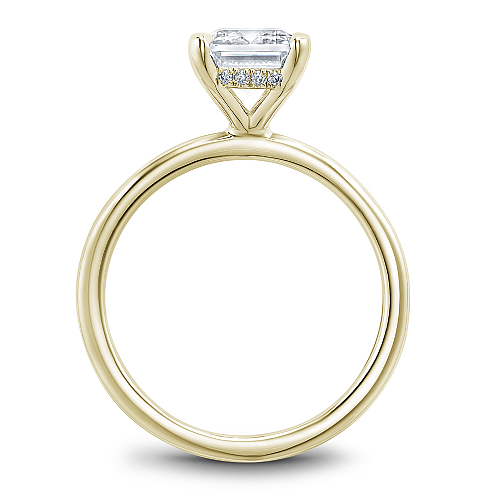 Noam Carver Engagement Ring B376-03 in 14K Yellow Gold