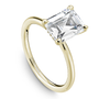 Noam Carver Engagement Ring B376-03 in 14K Yellow Gold