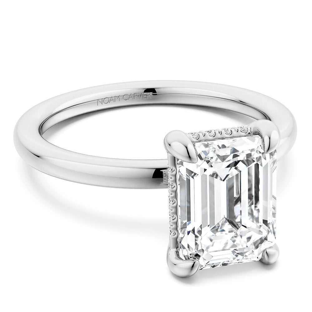 Platinum 950 Noam Carver Engagement Ring