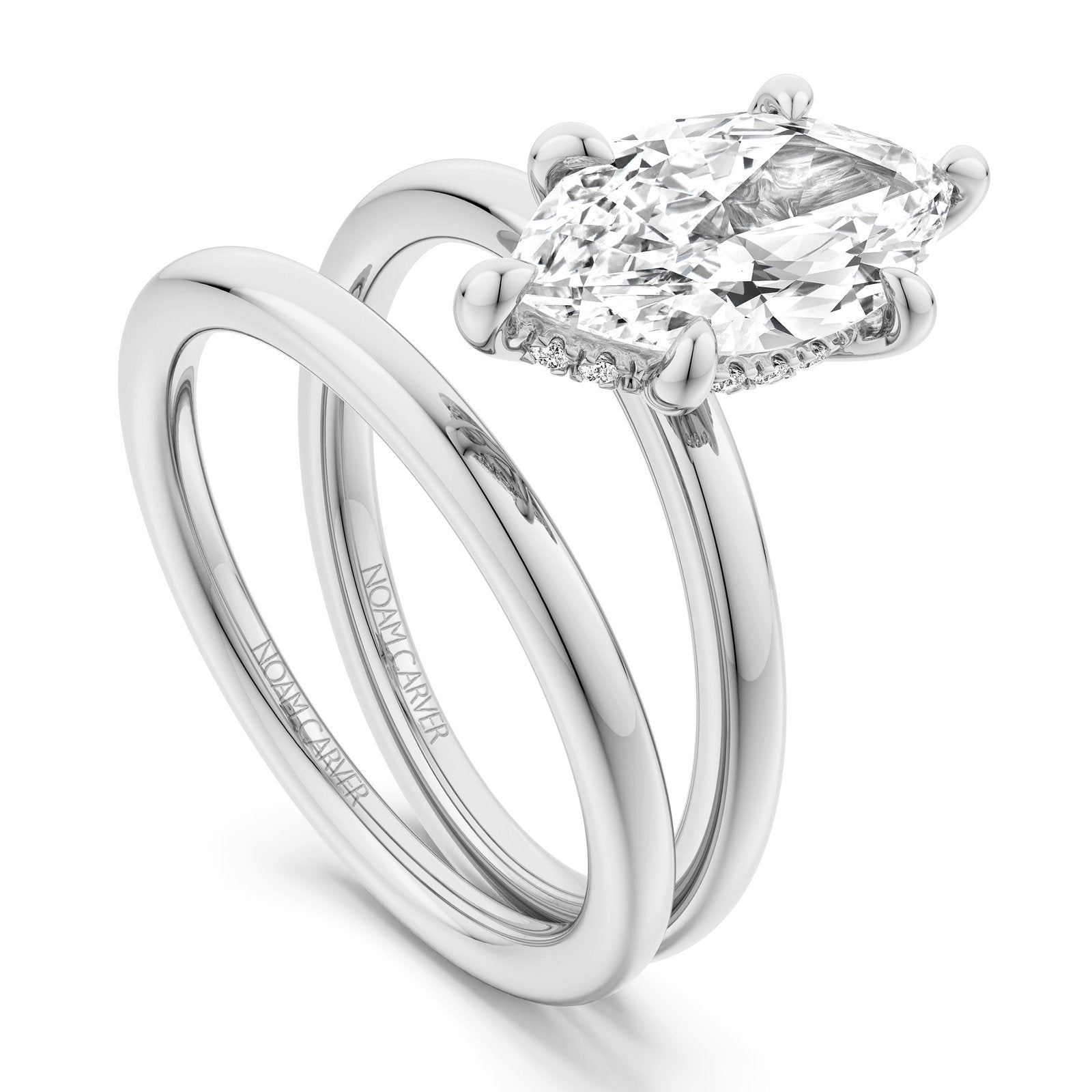14K Noam Carver Engagement Ring