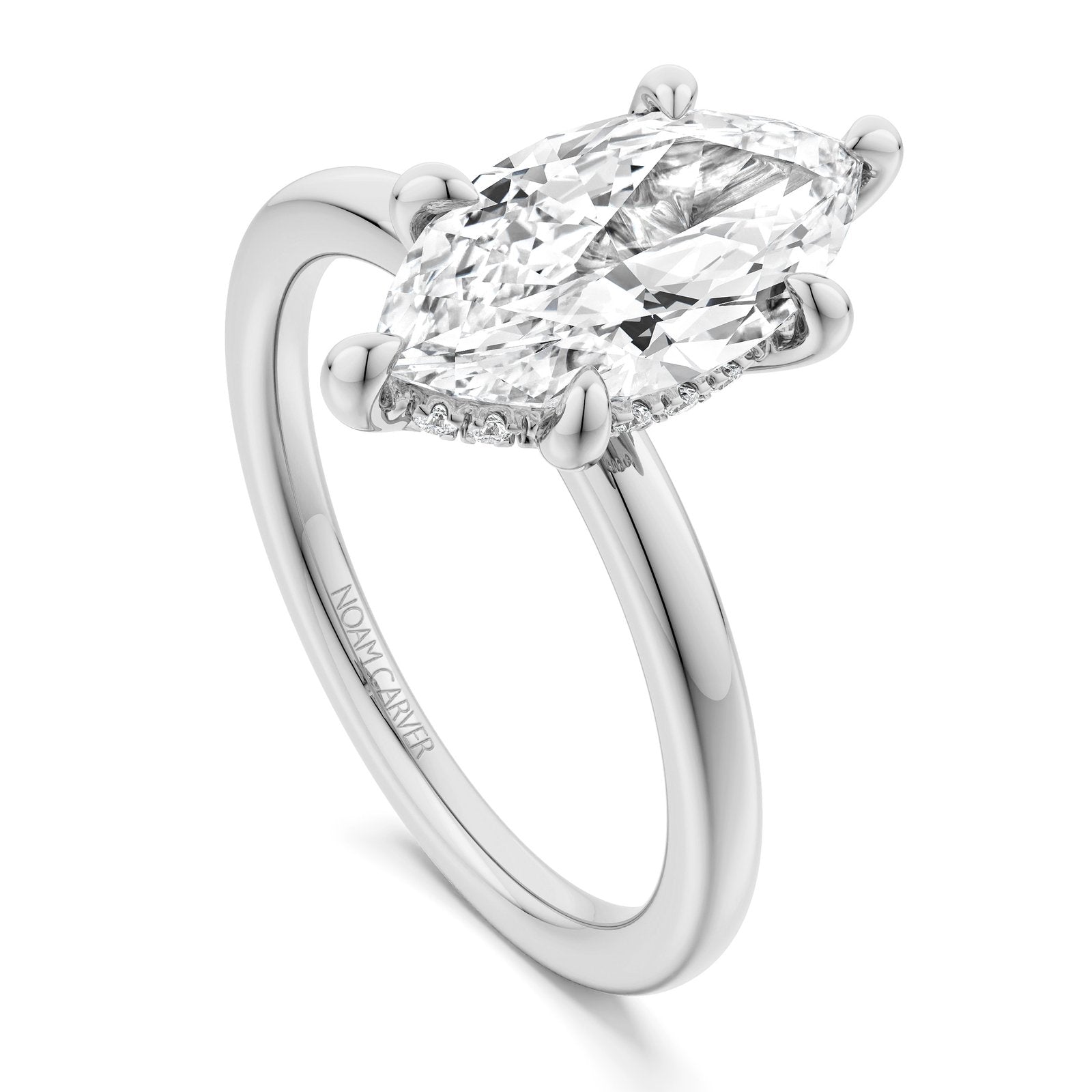 14K Noam Carver Engagement Ring