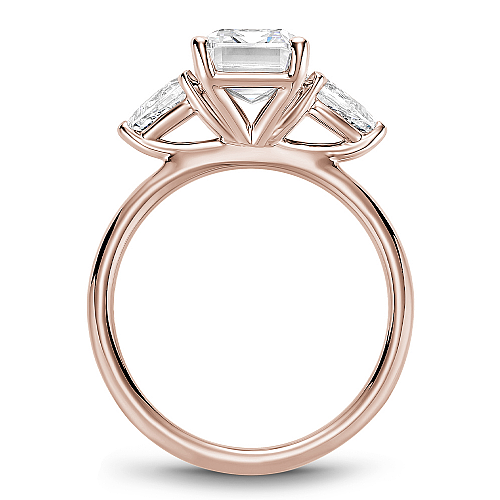 Noam Carver Engagement Ring B379-01 in 14K Rose Gold