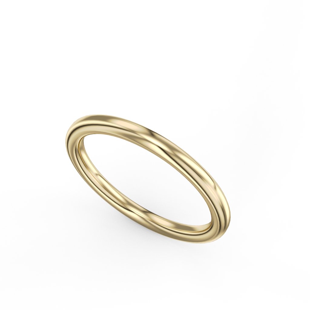 14K Noam Carver Matching Band