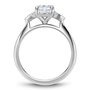 Noam Carver Engagement Ring B396-01 in 14K White Gold
