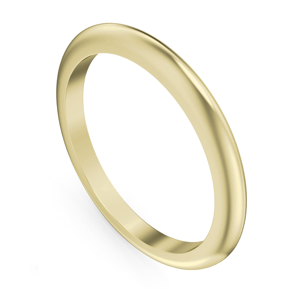Noam Carver Matching Band B396-01 in 14K Yellow Gold