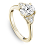 Noam Carver Engagement Ring B396-01 in 14K Yellow Gold