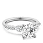 Noam Carver Engagement Ring B407-01 in 14K White Gold