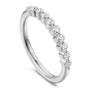 Noam Carver Matching Band B407-01 in 14K White Gold