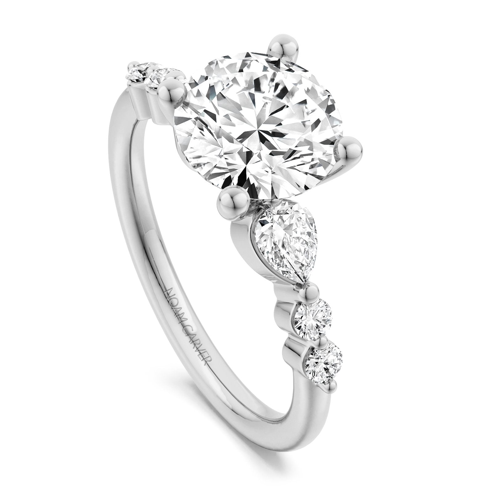 14K Noam Carver Engagement Ring