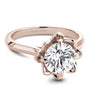 Noam Carver Engagement Ring B411-01 in 14K Rose Gold
