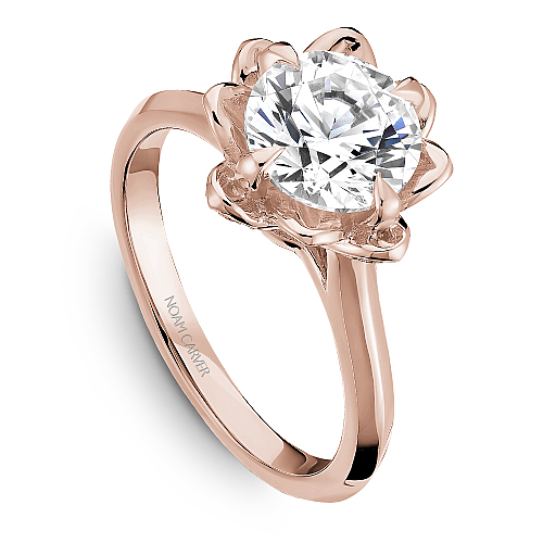 Noam Carver Engagement Ring B411-01 in 14K Rose Gold