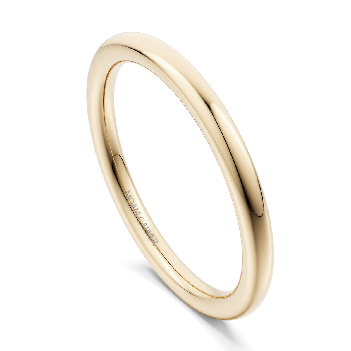 Noam Carver Matching Band B440-02 in 14K Yellow Gold