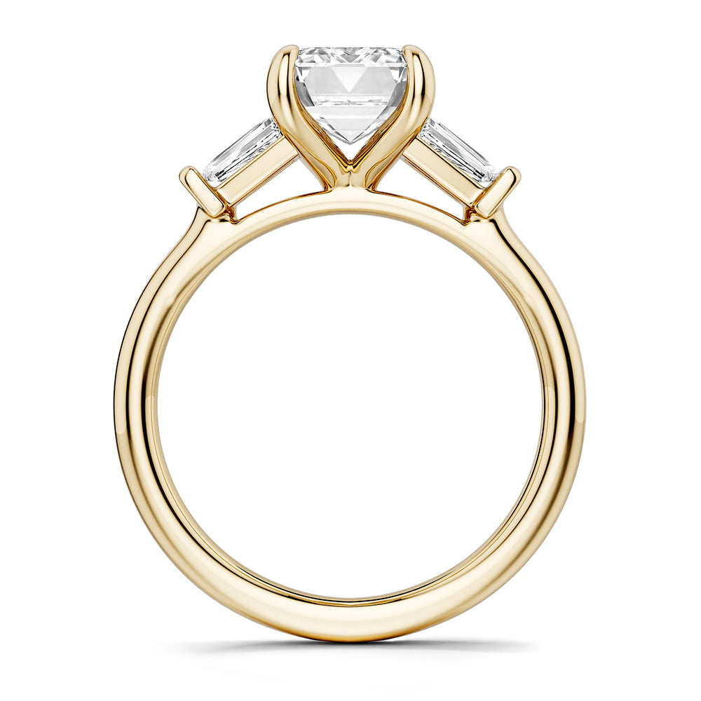 Noam Carver Engagement Ring B440-02 in 14K Yellow Gold
