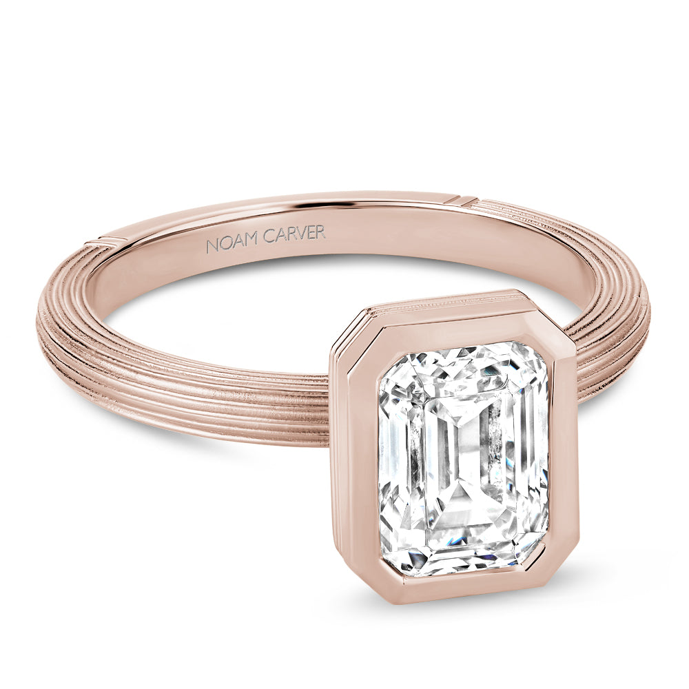 Noam Carver Engagement Ring B450-01 in 14K Rose Gold