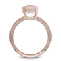 Noam Carver Engagement Ring B450-01 in 14K Rose Gold