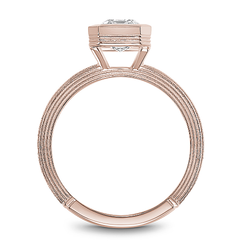 Noam Carver Engagement Ring B450-01 in 14K Rose Gold