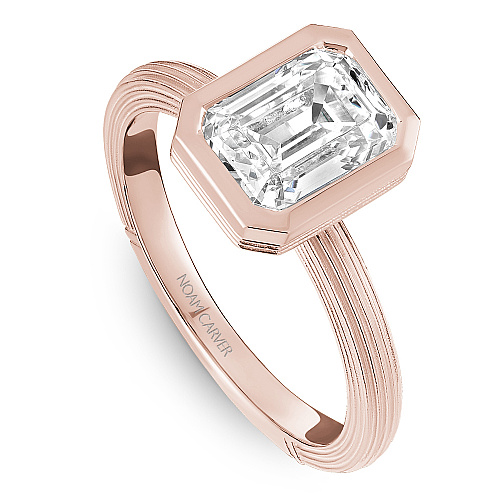 Noam Carver Engagement Ring B450-01 in 14K Rose Gold