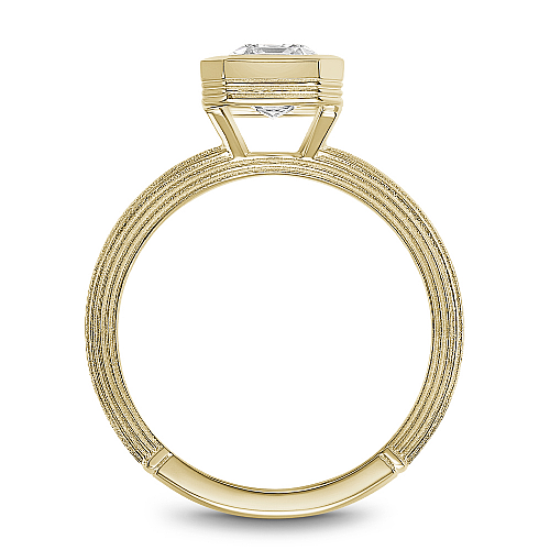 Noam Carver Engagement Ring B450-01 in 14K Yellow Gold