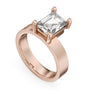 Noam Carver Engagement Ring B475-03 in 14K Rose Gold