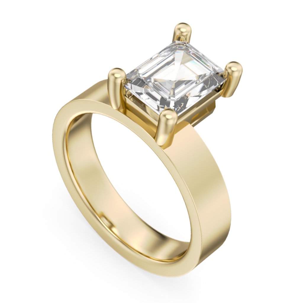 14K Noam Carver Engagement Ring
