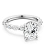 Noam Carver Engagement Ring B477-01 in 14K White Gold