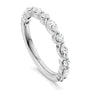 Noam Carver Matching Band B477-01 in 14K White Gold