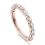 Noam Carver Matching Band B477-01 in 14K Rose Gold