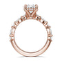 Noam Carver Engagement Ring B477-01 in 14K Rose Gold
