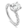 Noam Carver Engagement Ring B477-01 in 14K White Gold