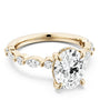 Noam Carver Engagement Ring B477-01 in 14K Yellow Gold