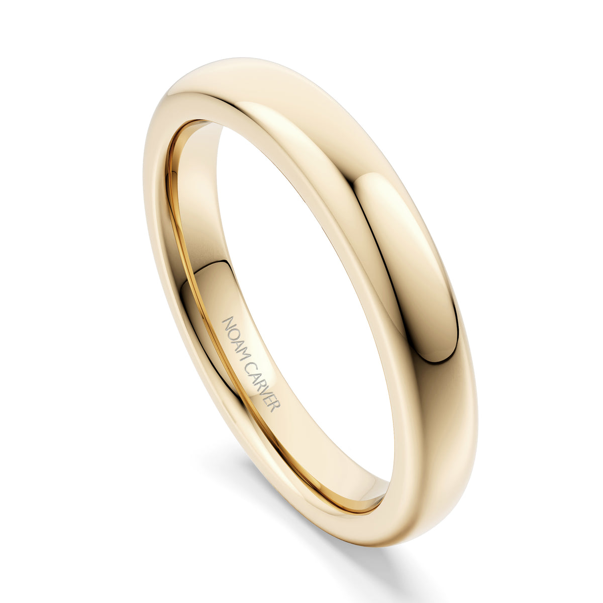Noam Carver Matching Band B478-01 in 14K Yellow Gold