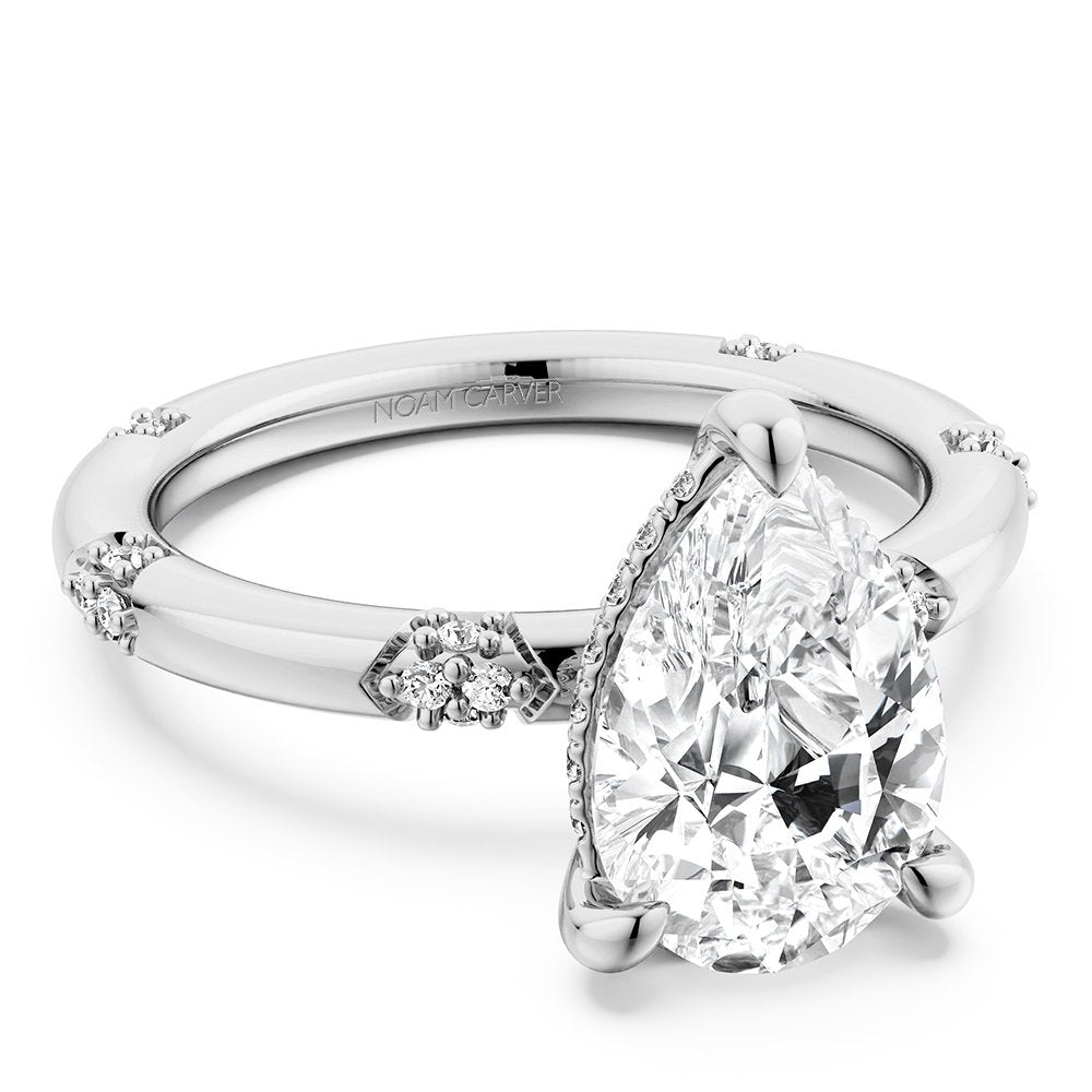 14K Noam Carver Engagement Ring