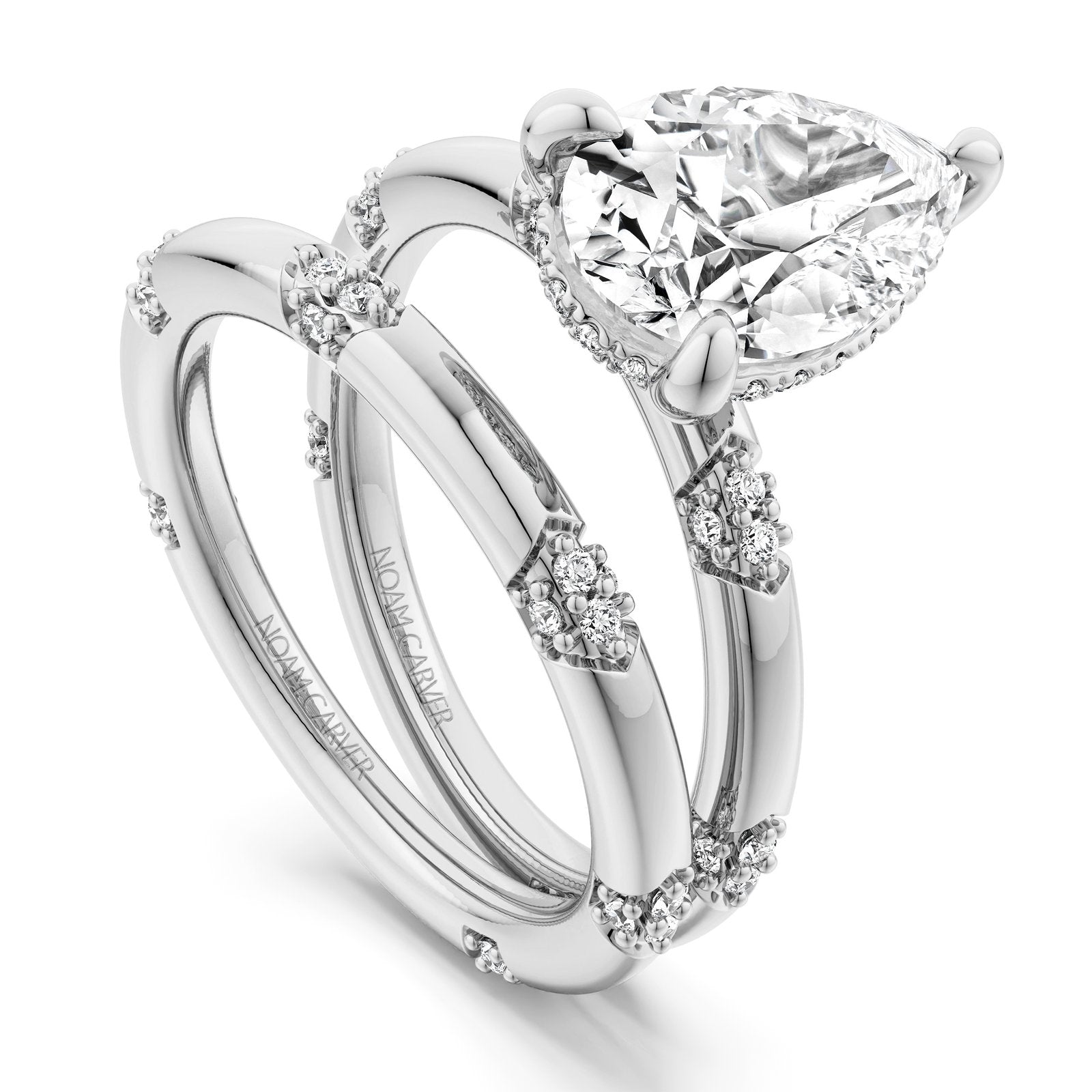 14K Noam Carver Engagement Ring