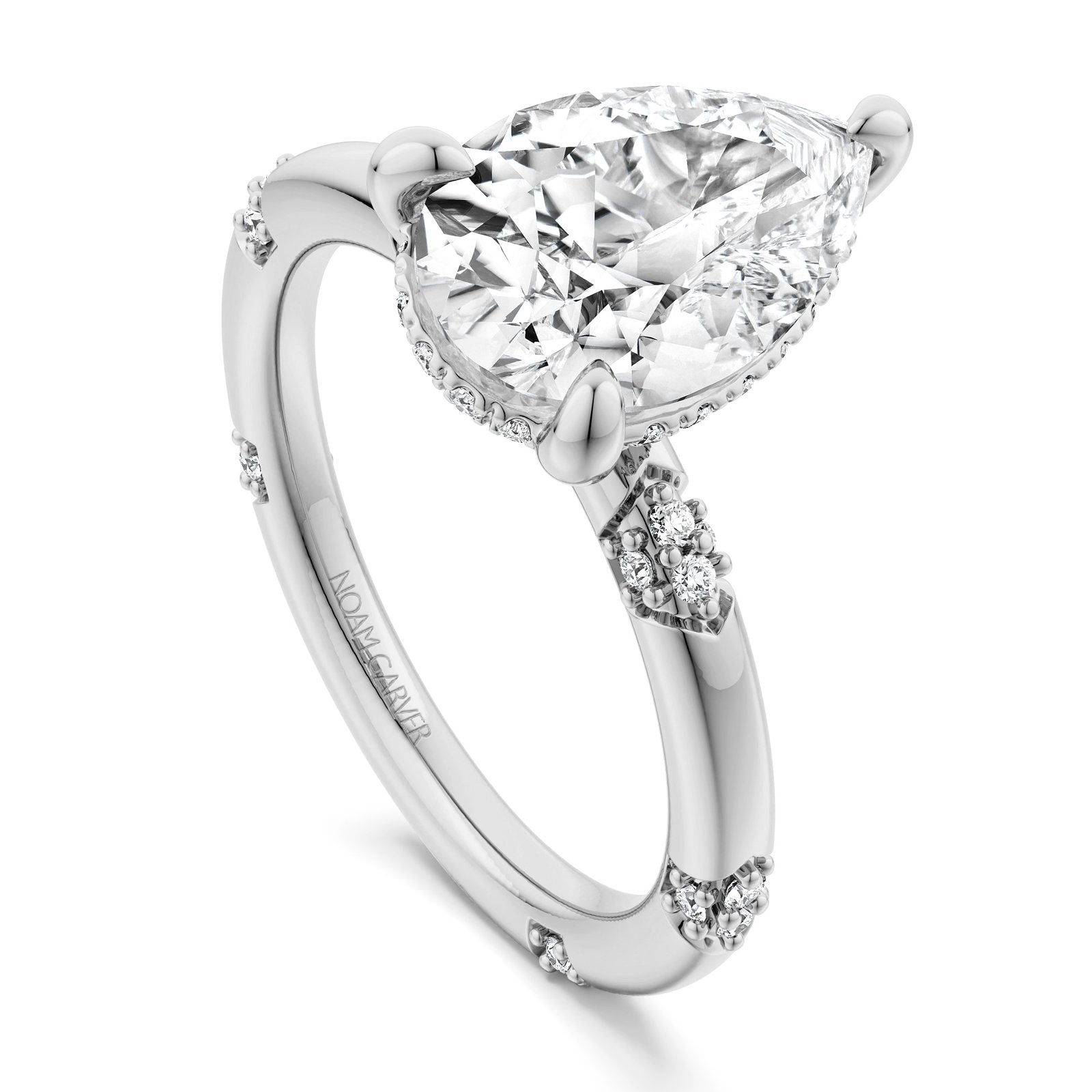 14K Noam Carver Engagement Ring
