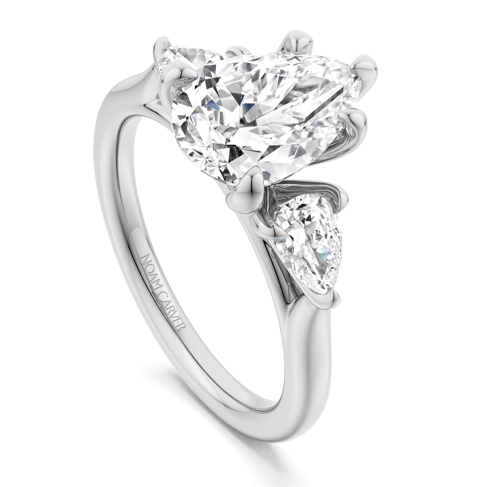 14K Noam Carver Engagement Ring