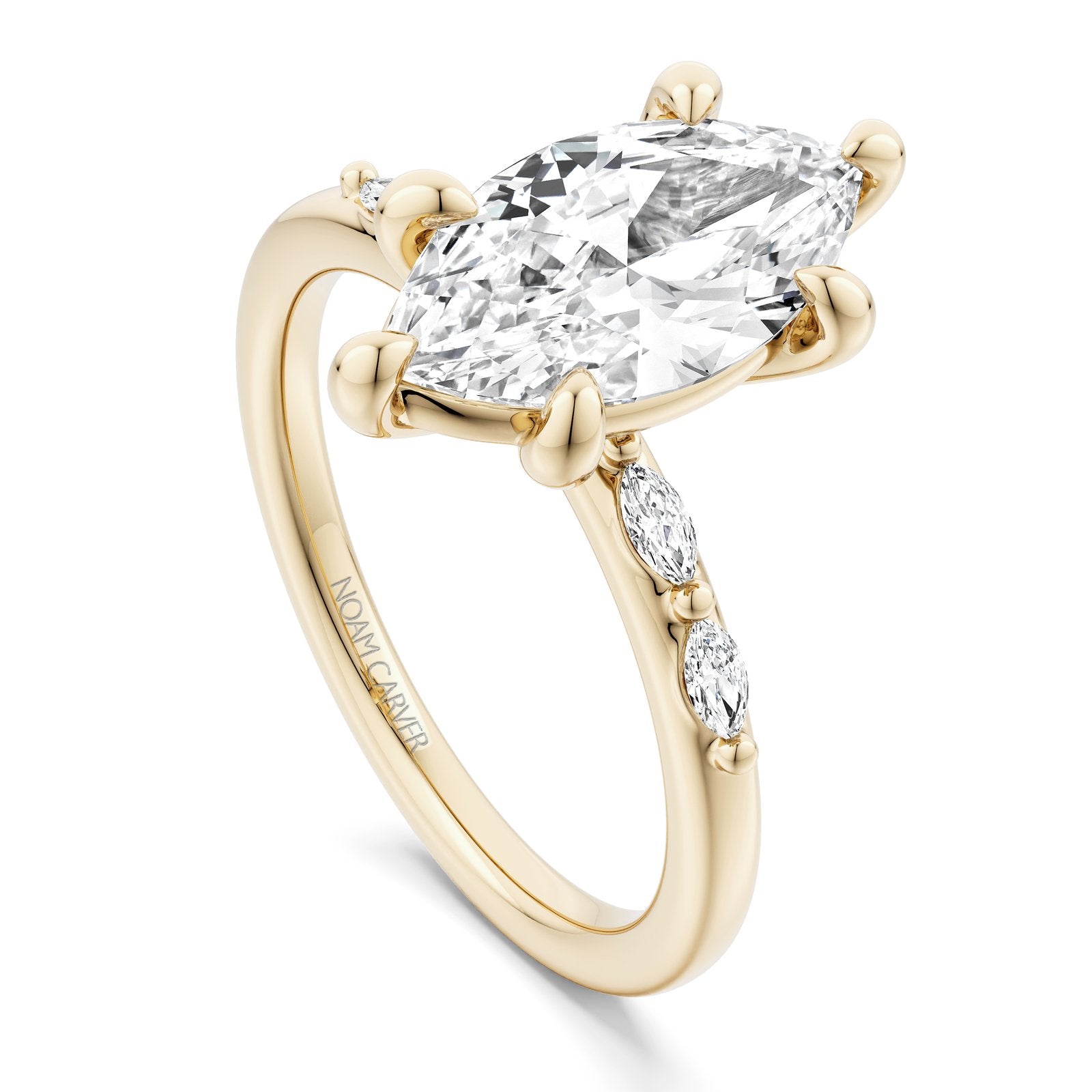14K Noam Carver Engagement Ring