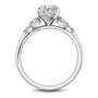 Noam Carver Engagement Ring B512-01 in 14K White Gold