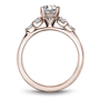Noam Carver Engagement Ring B512-02 in 14K Rose Gold