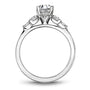 Noam Carver Engagement Ring B512-02 in 14K White Gold