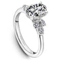Noam Carver Engagement Ring B512-02 in 14K White Gold