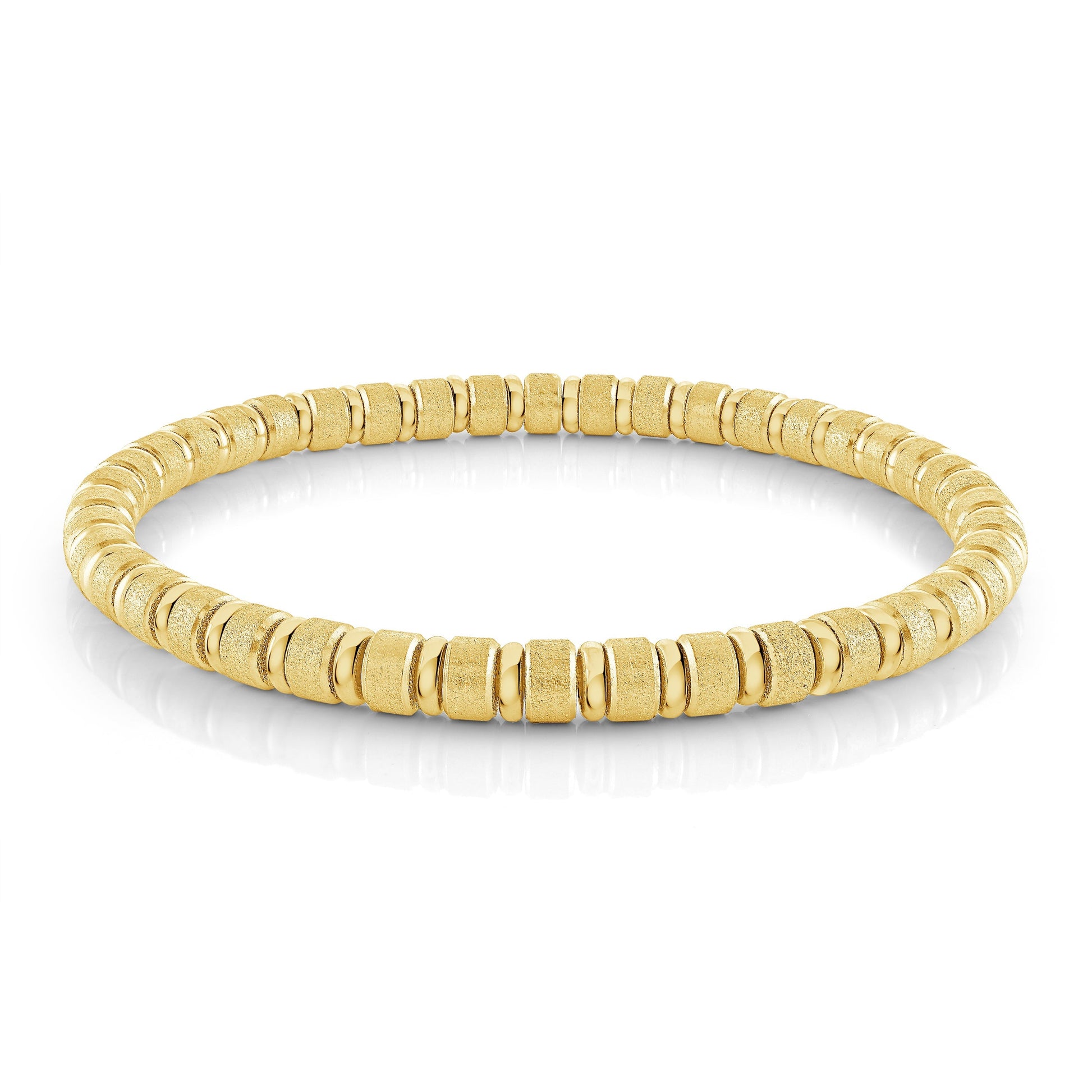 Disk Beaded Bracelet 5mm