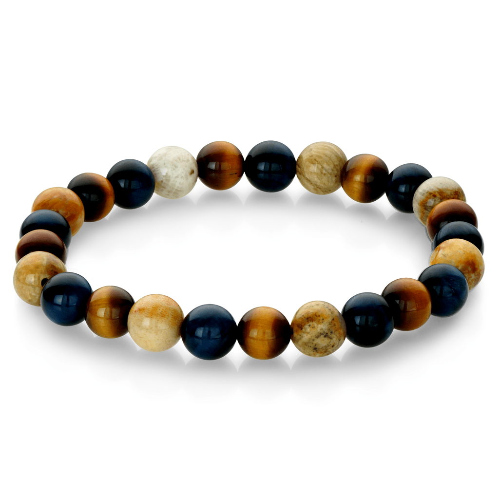 Multi Beaded Bracelet 8mm