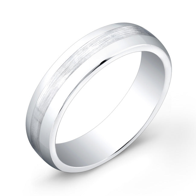 Brushed Centre Ring 6mm