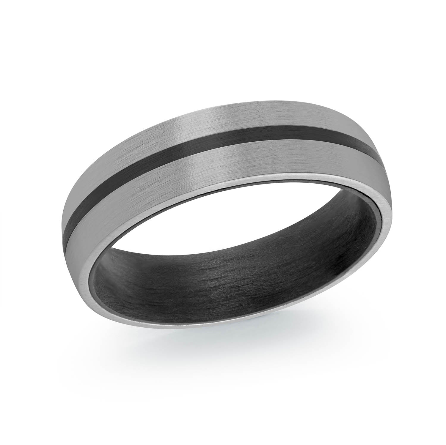 Carbon Stripe Ring 6mm