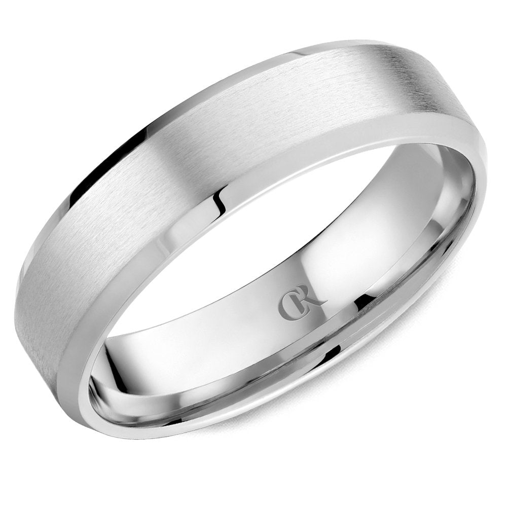14K CR Collection Wedding Band